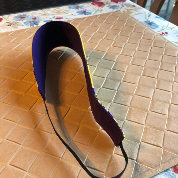 Reversible Louisiana State University Headbands by Sheila Bee Designs - Picture 2 of 4